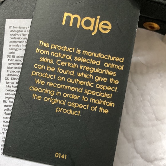 🌺🌺🌺MAJE Amini leather belt size XXS-XS or 1🌺🌺🌺 - Picture 8 of 8